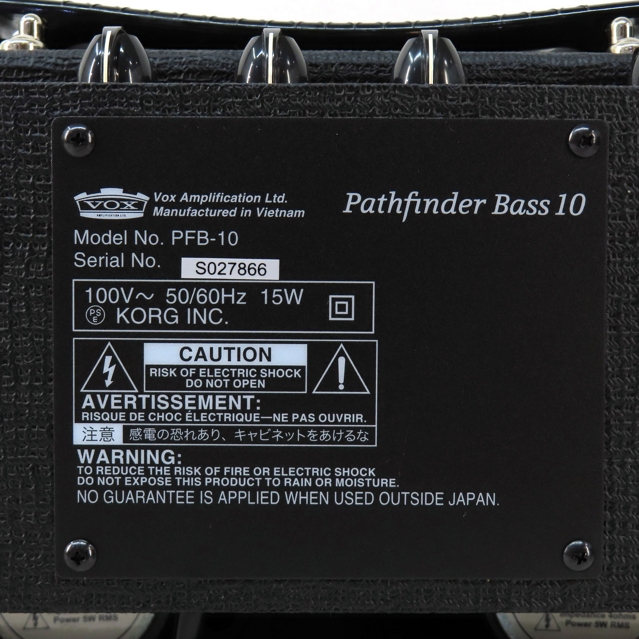 VOX PFB-10 Pathfinder Bass 10（中古/送料無料）【楽器検索デジマート】