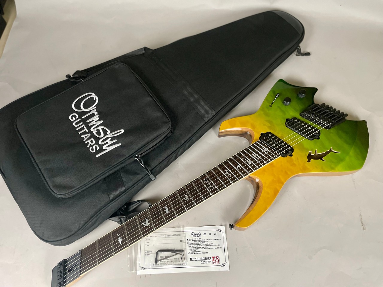 取寄商品 Ormsby Goliath GTR7 ヘッドレスギター - 通販 - www.nautla
