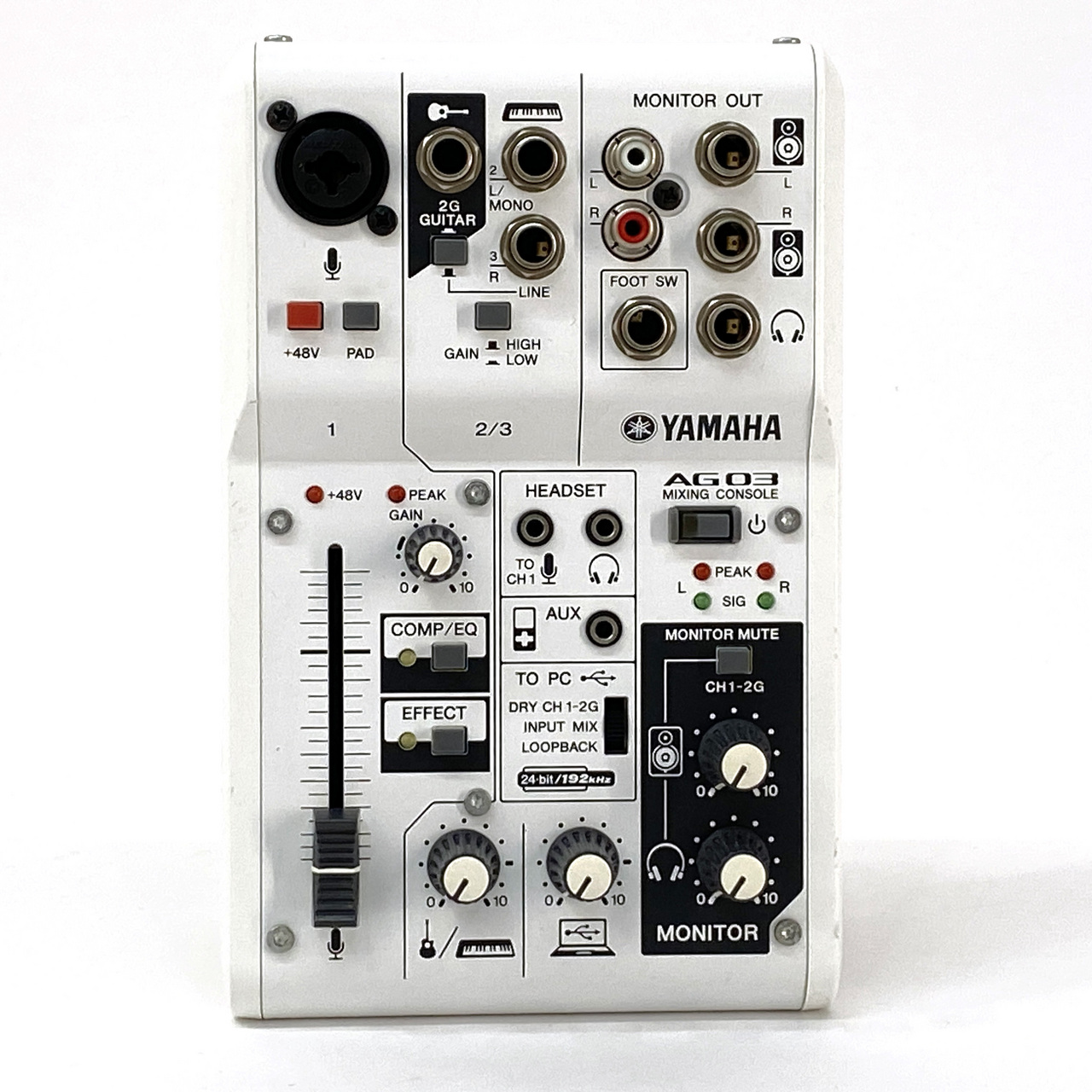 YAMAHA AG03 中古品 YAMAHA AG03 MIXING CONSOLE（中古/送料無料）【楽器検索デジマート】