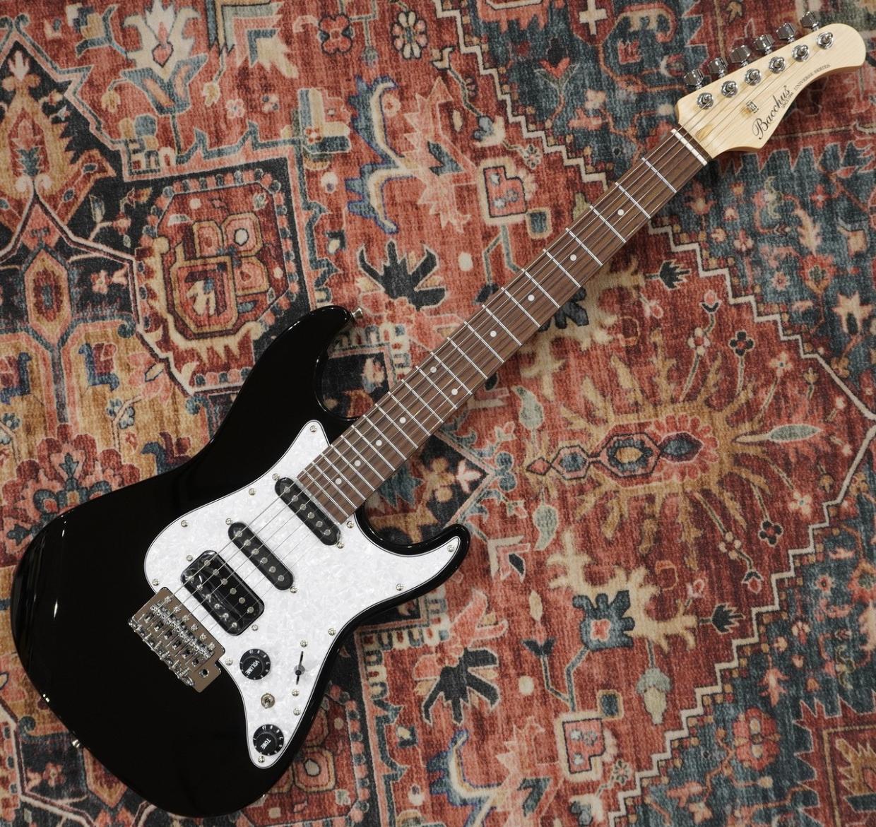 Bacchus GS-Mini BLK -Univers Series-【ミニギター】（新品特価