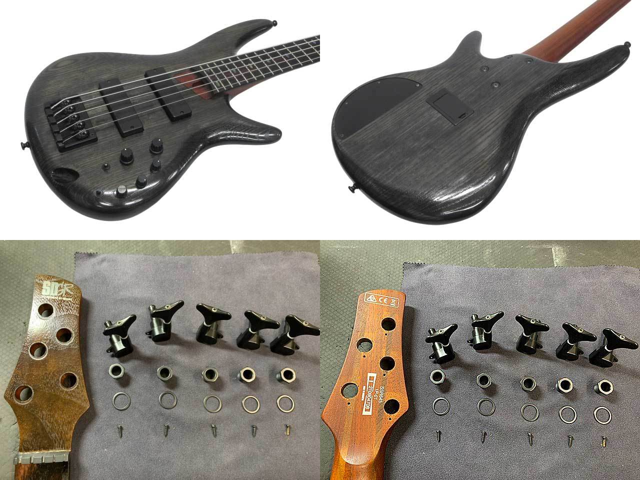 Ibanez SSR645 / Transparent Black Low Gloss (TKL) 2021年製