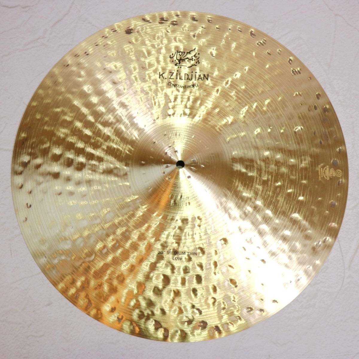 Zildjian K Constantinople 20” MEDIUM THIN RIDE, LOW ジルジャン