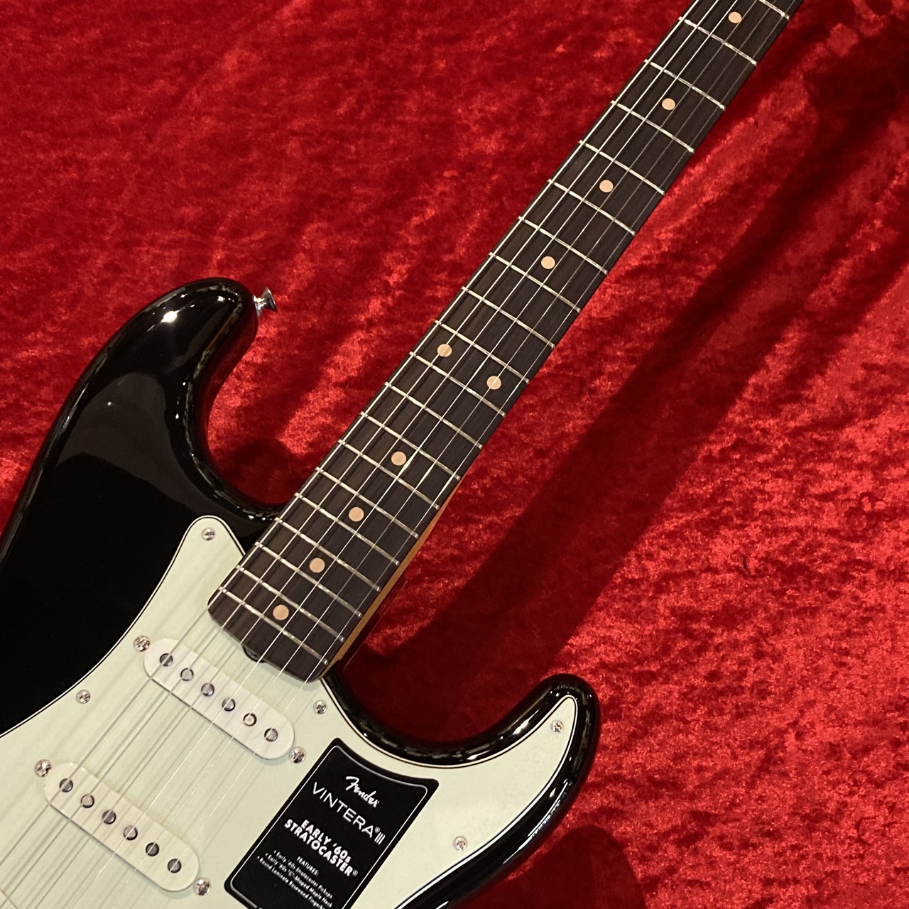 Fender 【即納可能】VINTERAⅢ EARLY 60S STRAT RW BLK #25164190