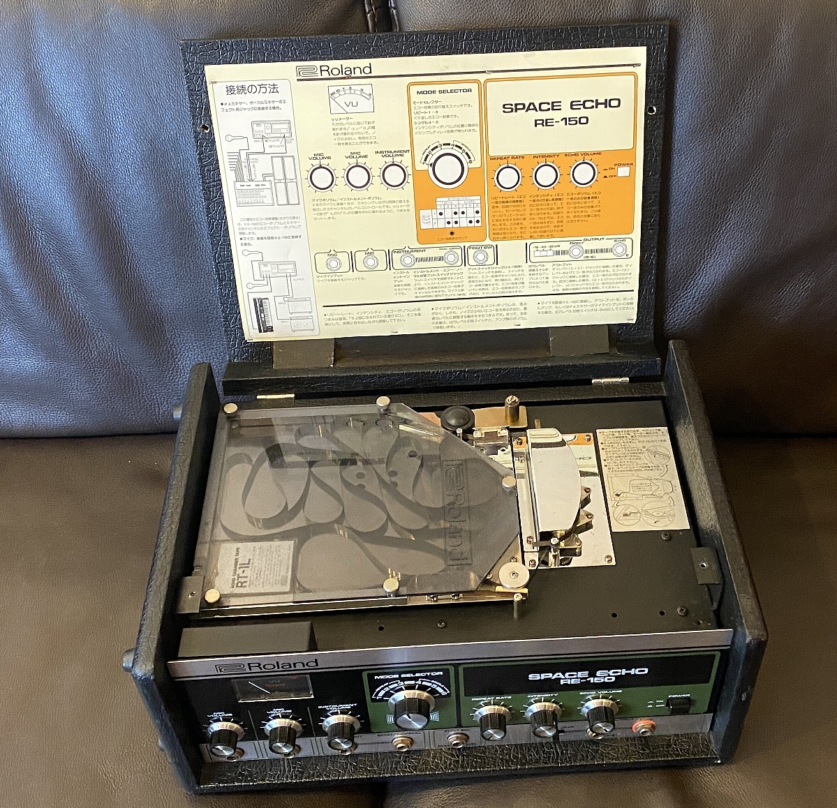 Roland RE-150 ジャンク Roland RE-150 SPACE ECHO ANALOG TAPE ECHO Tested from Japan