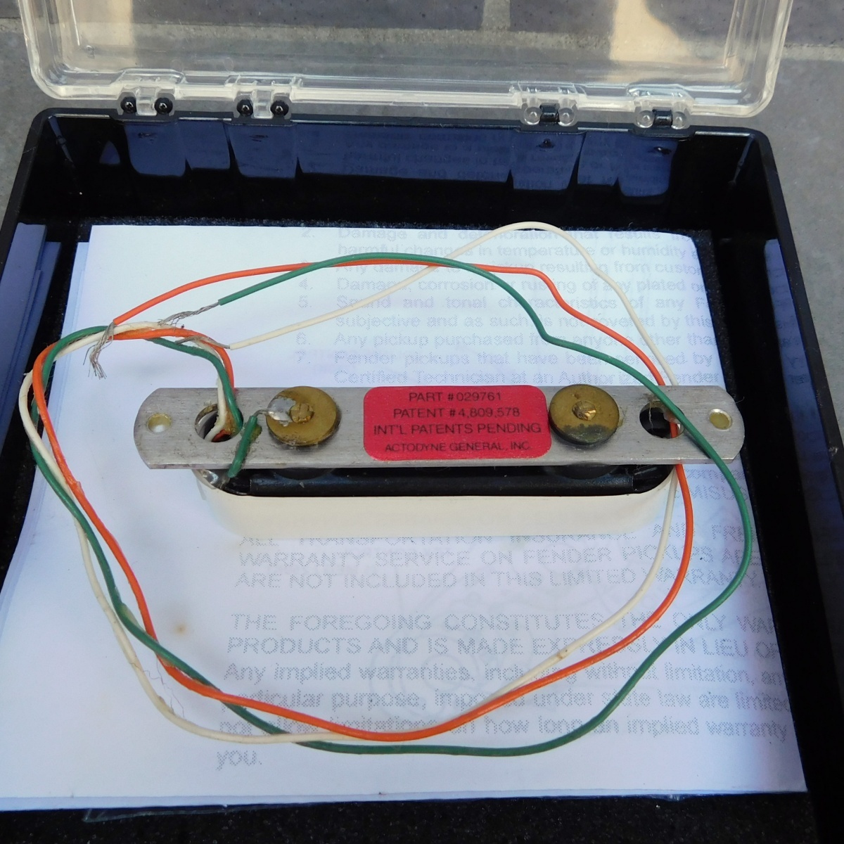 Fender Lace Sensor Red（中古）【楽器検索デジマート】