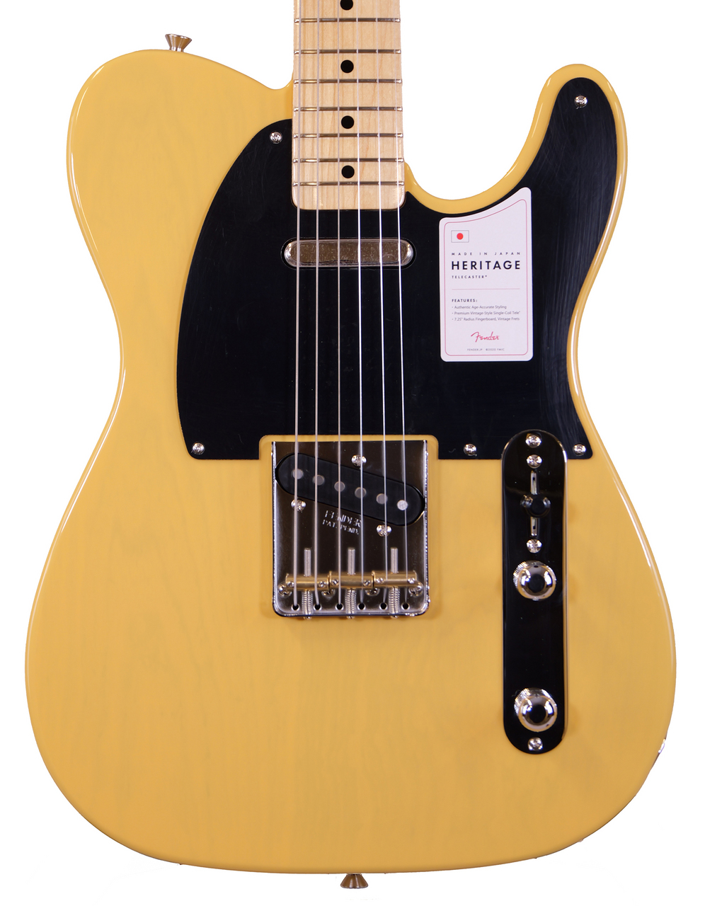 Fender Made in Japan Heritage 50s Telecaster 2024 (Butterscotch 