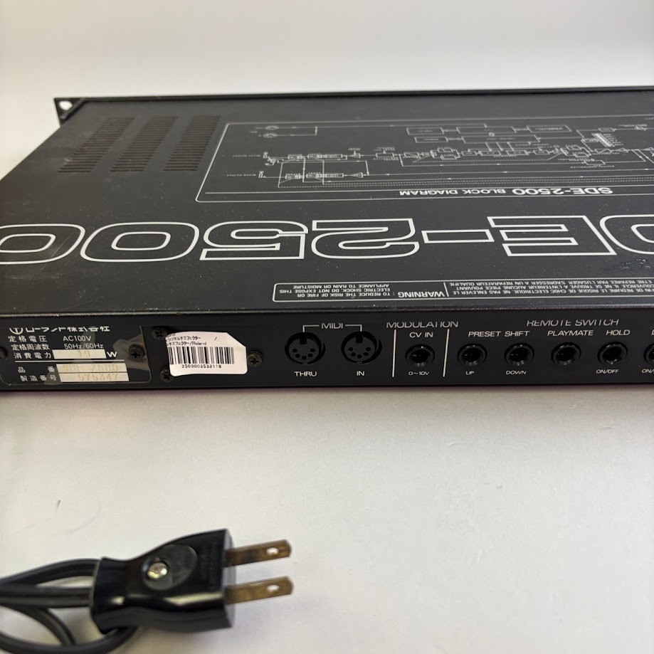 ギター Roland SDE-2500 USED Roland SDE-2500 Digital Delay Rack Effect Vintage from