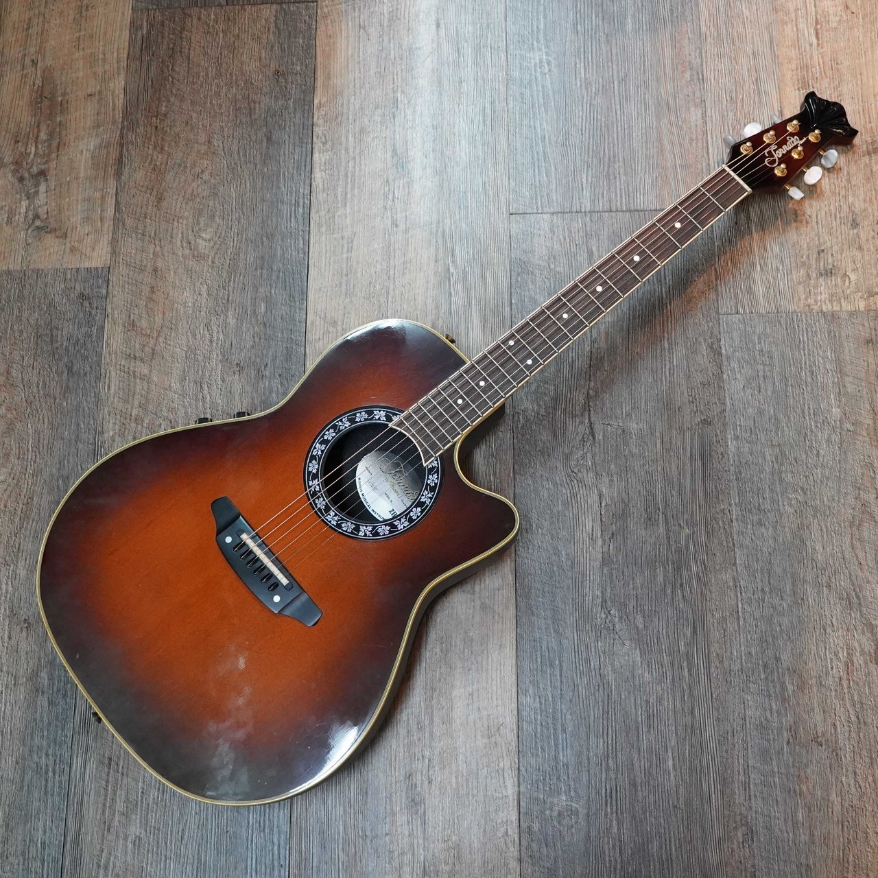 Morris Tornade Z-2 エレアコ 1990's made Tornado by MORRIS Z-2 Electric Acoustic Guitar