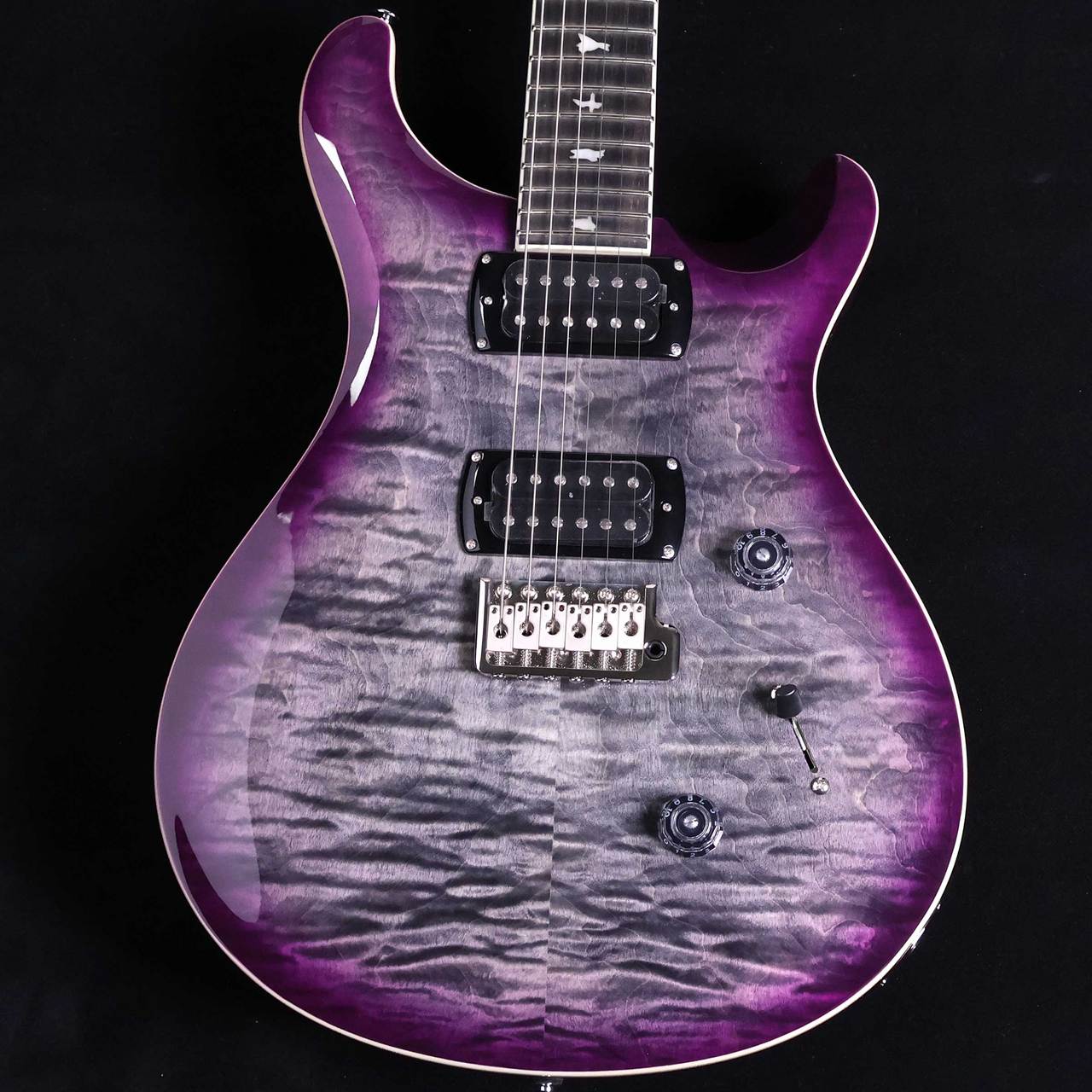 Paul Reed Smith(PRS) SE Custom24 Quilt Package Charcoal Purple