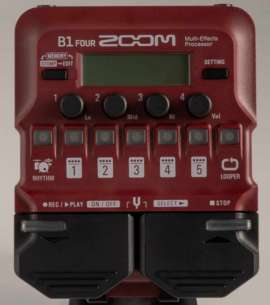 ZOOM B1 FOUR / Bass Multi-Effects Processor（新品）【楽器検索