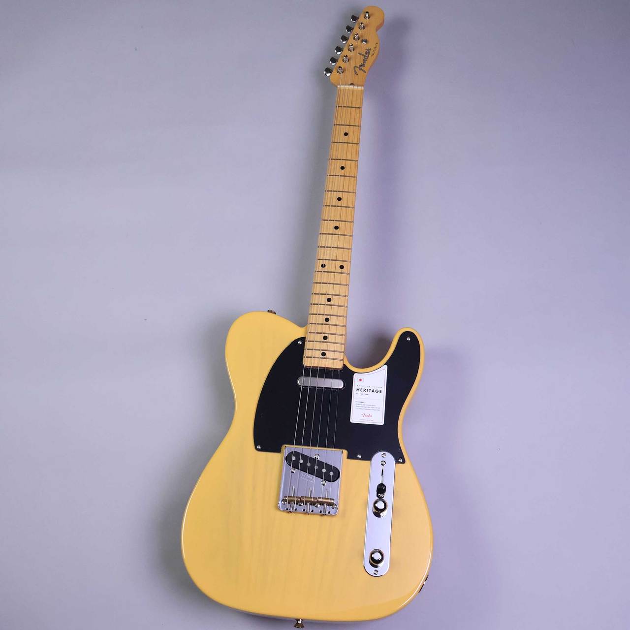 ほぼ新品 Fender Japan Heritage 50s テレキャスター Fender Made in Japan Heritage 50s Telecaster Butterscotch