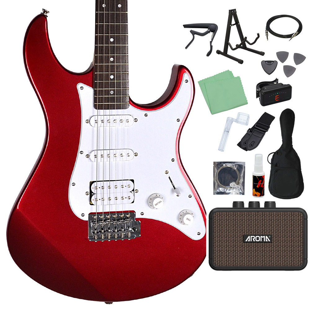 YAMAHA PACIFICA012 初心者14点セット 【ミニアンプ付き】 RM エレキ