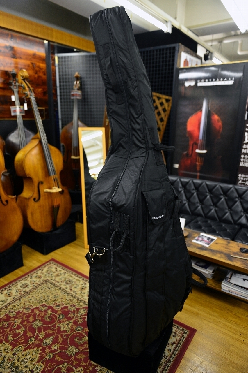 【ぴょん 様 購入限定】コントラバス ソフトケース（４／４ ブラック・中古） Eastman Black 4/4サイズ用【コントラバスケース】【コントラバス本店