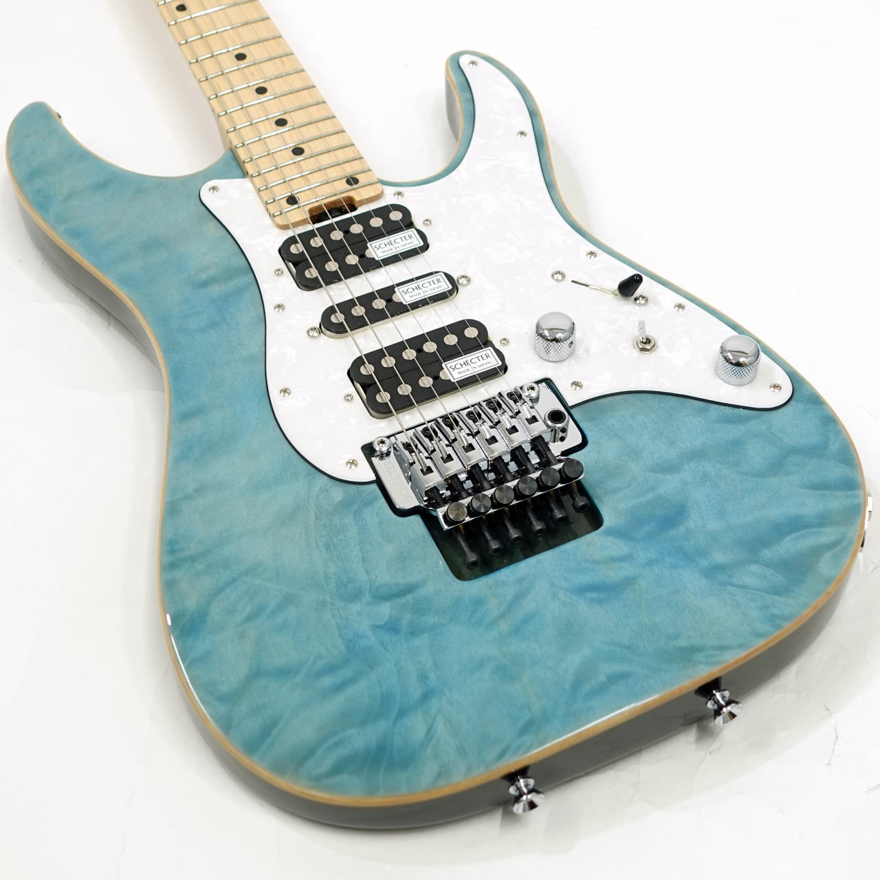 SCHECTER SD-2-24-AL / Aqua Blue / Maple Fingerboard（新品/送料無料