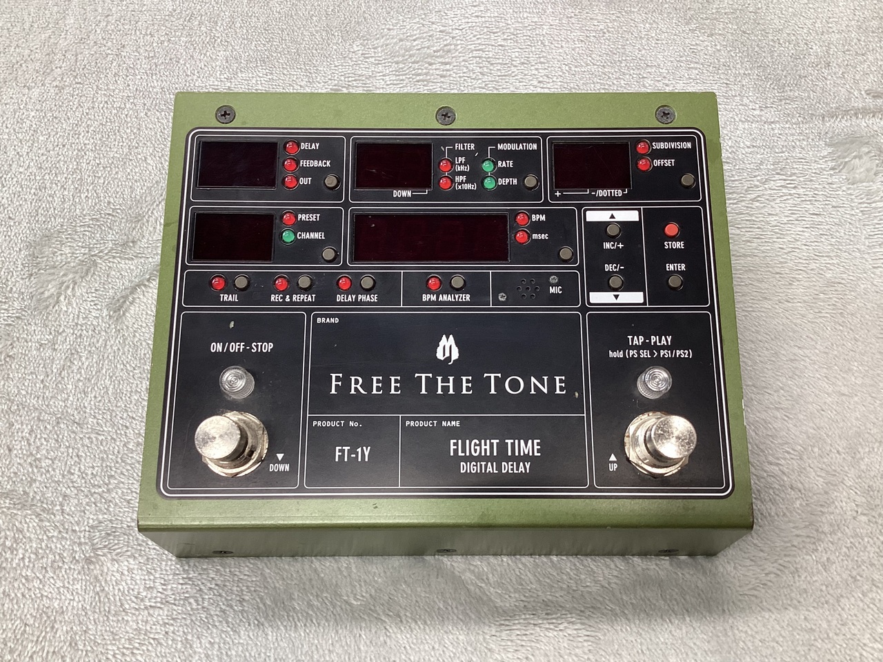 Free The Tone FLIGHT TIME / FT-1Y DIGITAL DELAY（中古）【楽器検索
