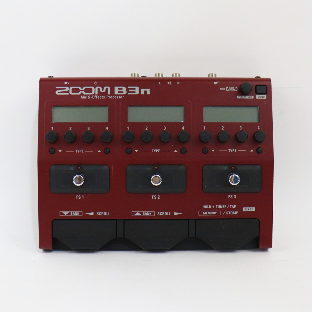 ZOOM 【中古】 ベースエフェクター ZOOM B3n ベース用マルチ