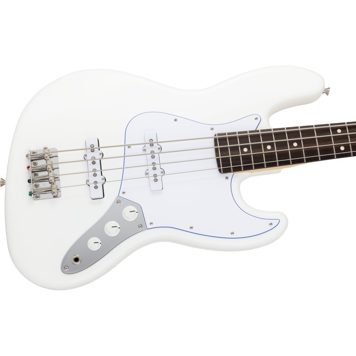 Fender Made in Japan Limited Hybrid II Jazz Bass Blanc