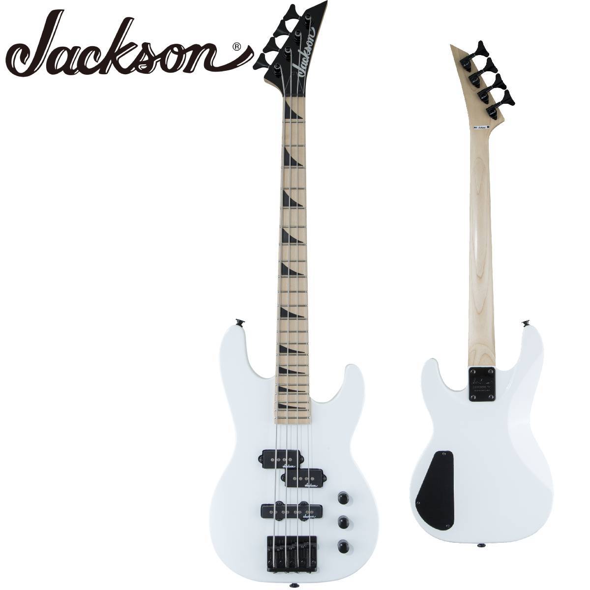 Jackson JS Series Concert Bass Minion JS1XM -Snow White-《ミニ