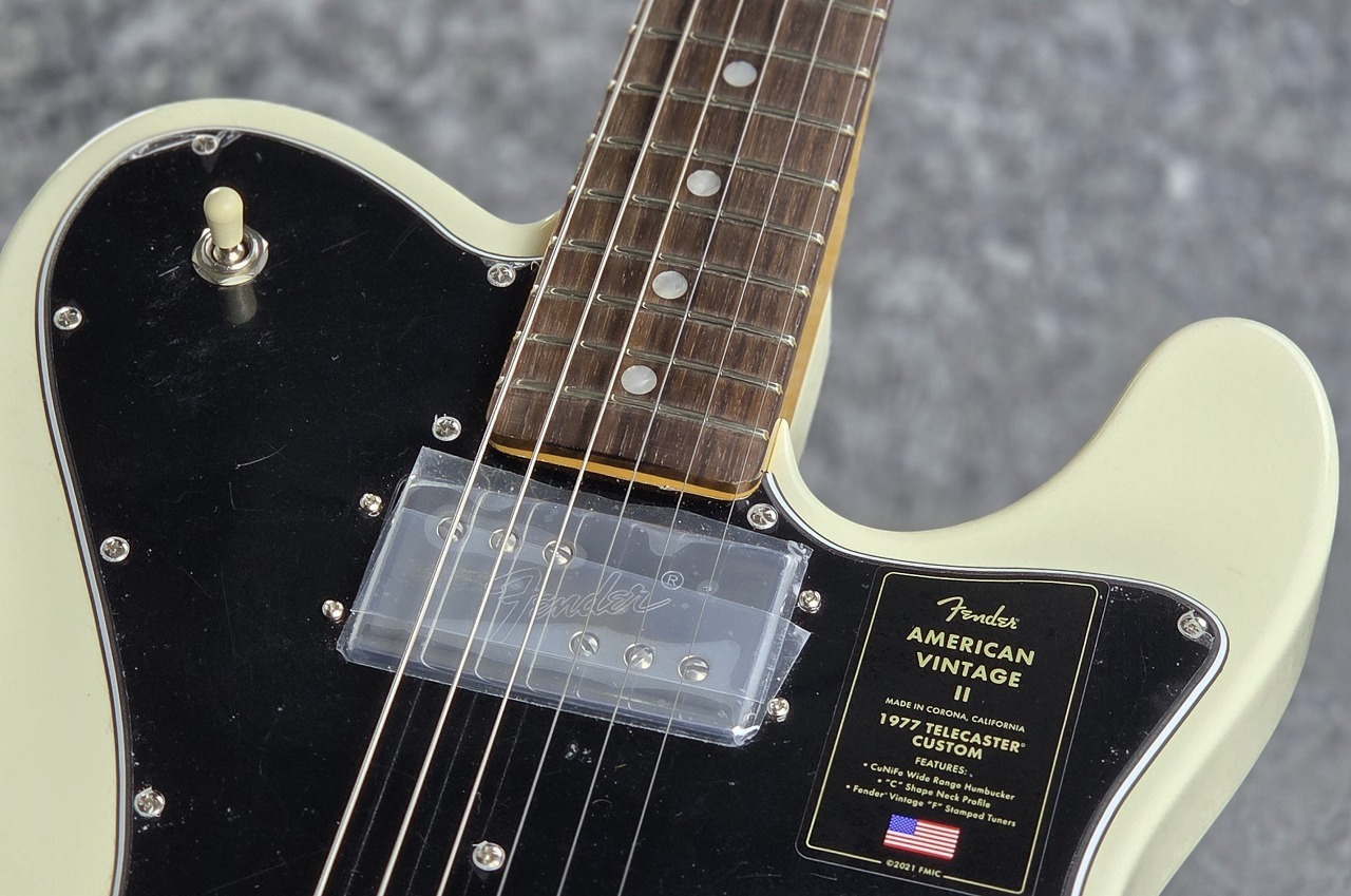 Fender American Vintage Ⅱ 1977 テレキャスター Fender American Vintage II 1977 Telecaster Custom Olympic White