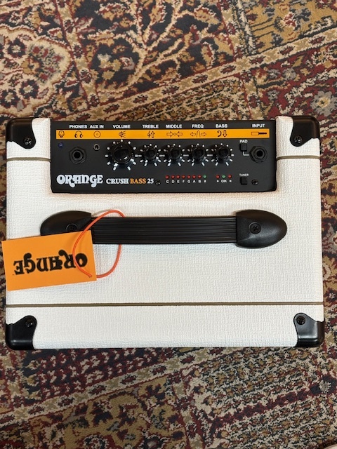 ORANGE Crush 25B LTD White [ベースアンプ/コンボアンプ]【送料