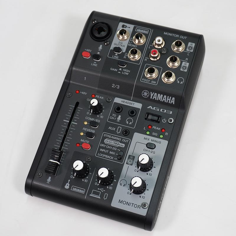 YAMAHA USED 中古 AG03MK2 B - ヤマハ USBミキサー 配信用
