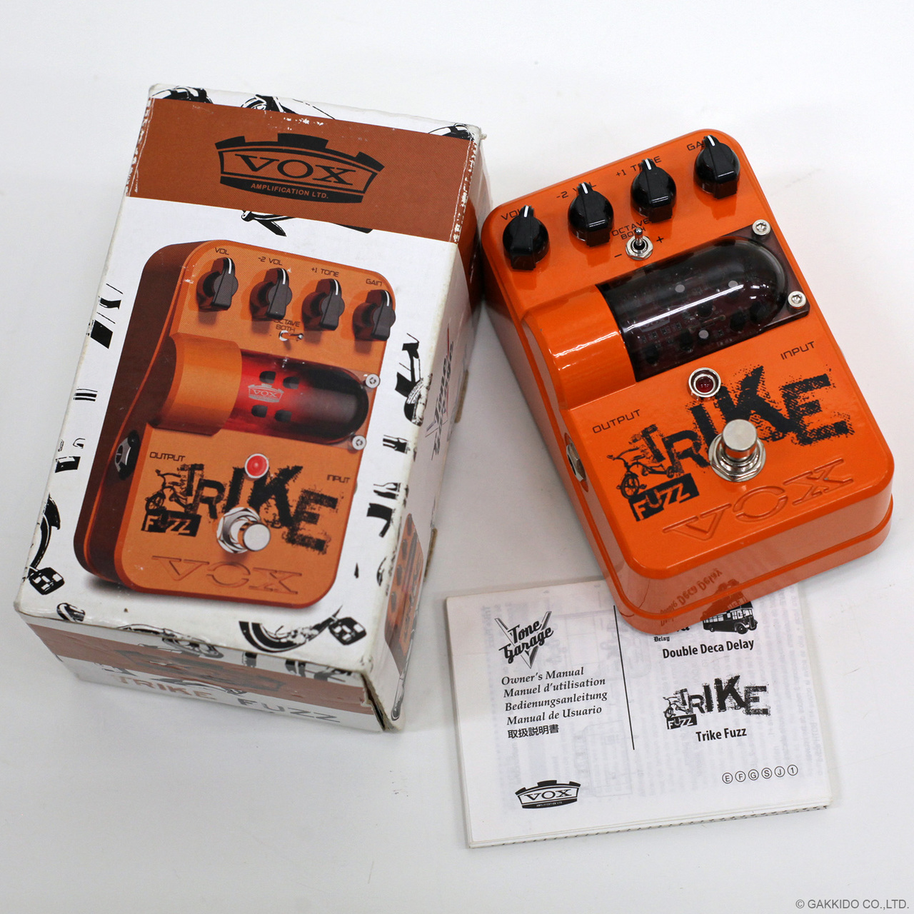 オクターブ　ファズ　VOX TRIKE FUZZ TG2TRFZ Trike Fuzz - Vox Amps