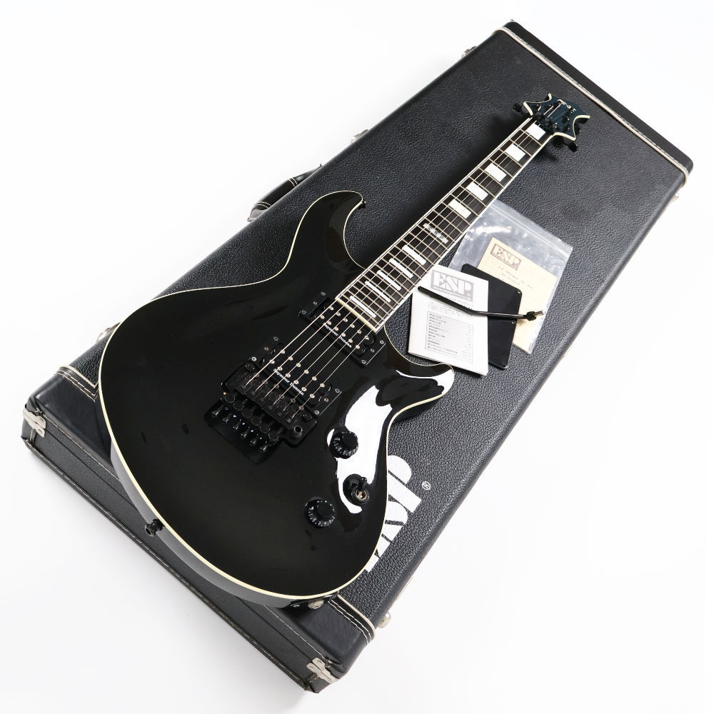 ESP 【中古】 エレキギター ESP E-II Mystique FR Black 2014年頃製造
