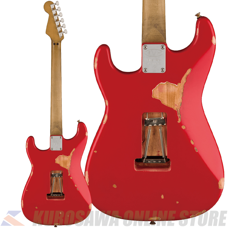 EVH Frankenstein Relic Series, Maple Fingerboard, Red (ご