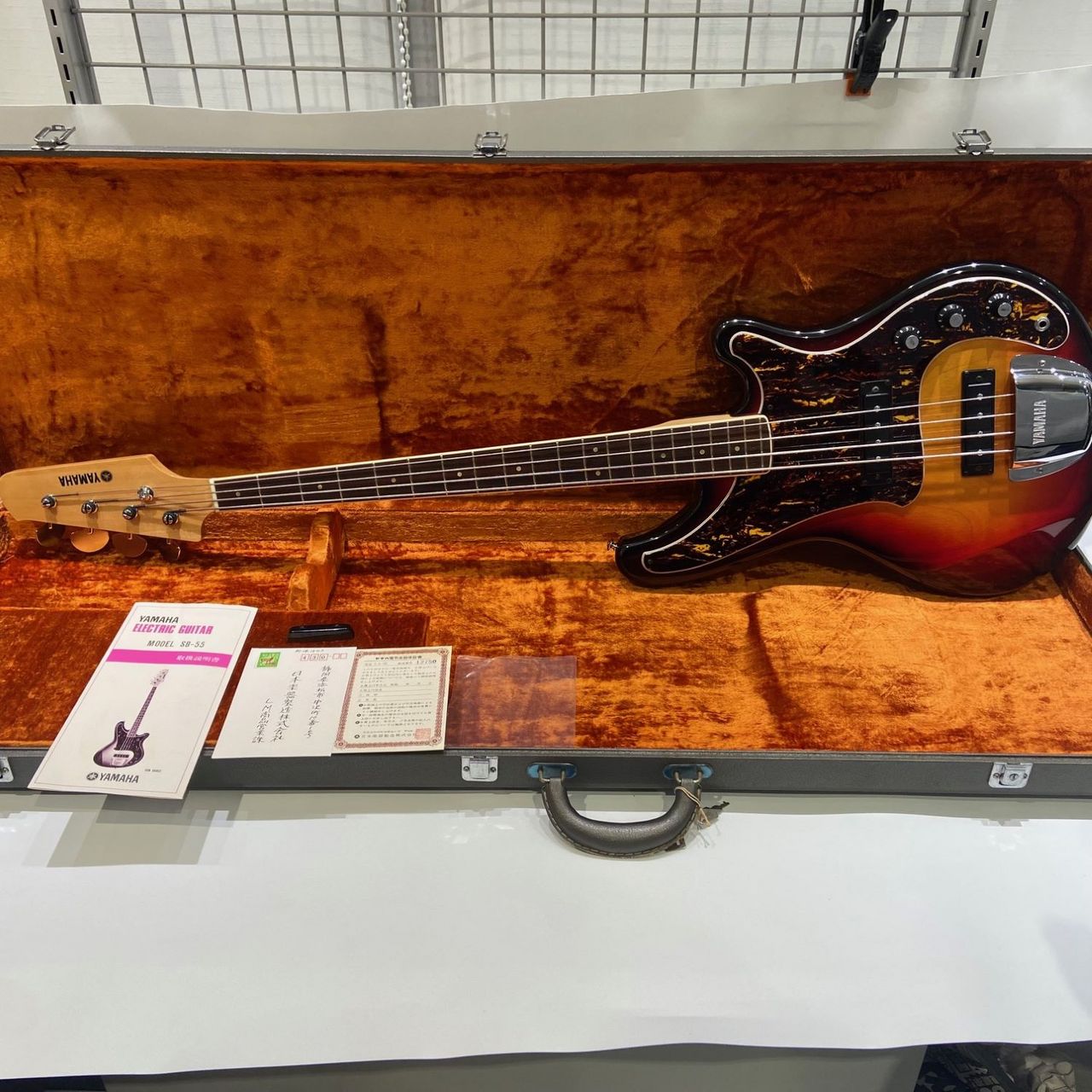 YAMAHA SB-55 サンバースト ハードケース付属 70's（ビンテージ/送料