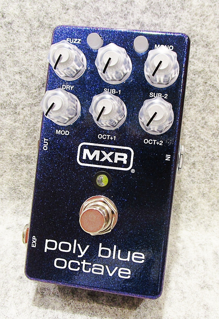 MXR M306 Poly Blue Octave【展示品入替特価】【アダプター付き】【送料無料】（新品特価/送料無料）【楽器検索デジマート】