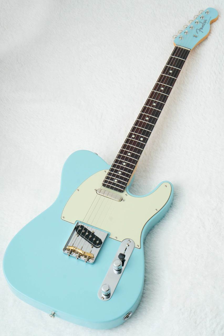 Fender FSR Made in Japan Hybrid II Telecaster Daphne Blue Matching