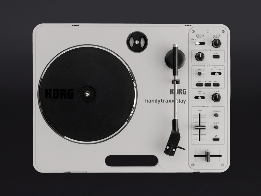 お盆限定値下げ！　KORG handytraxx play ターンテーブル handytraxx play - PORTABLE RECORD PLAYER | KORG (Japan)