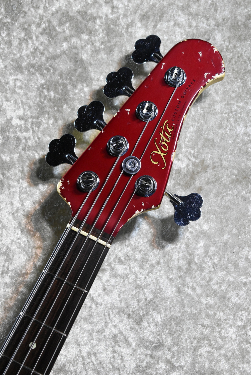 Xotic XJ-1T 5st Heavy Aged-Alder Body -Dark Candy Apple Red/MH