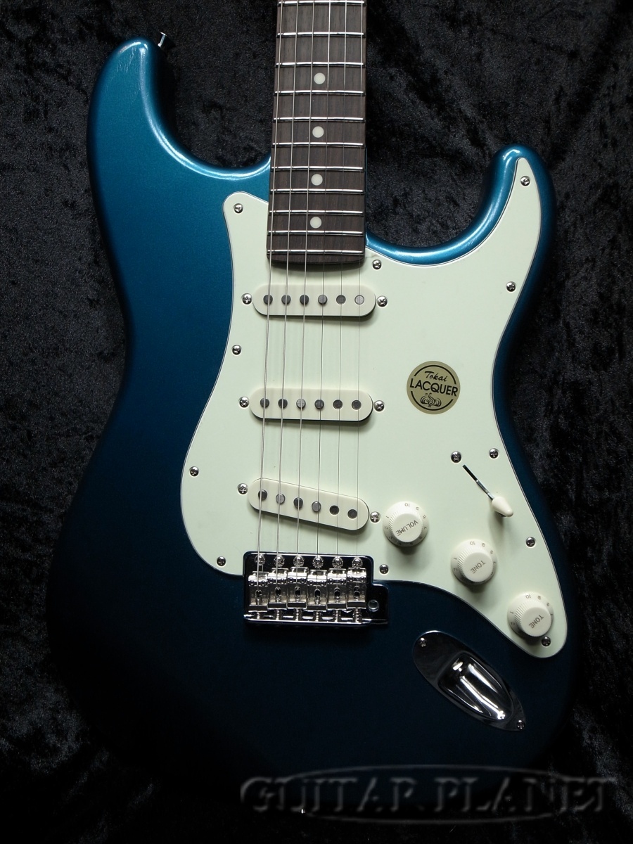 ギター TOKAI AST 118 ASH SEE THROUGH BLUE 2014 Tokai Goldstar Sound AST-118 S-Style Electric Guitar
