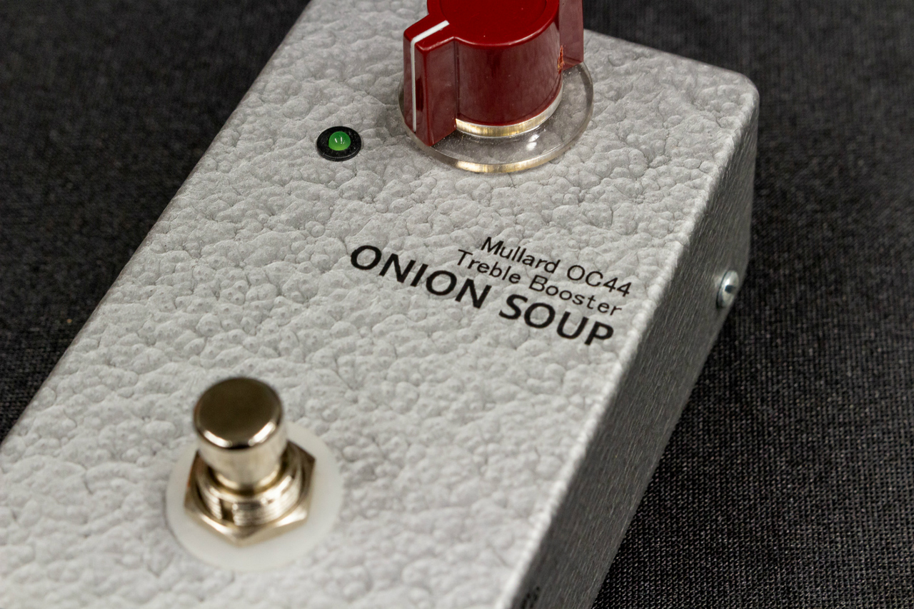Lemon & Ginger Treble Booster ONION SOUP Mullard OC44【TONIQ Lemon & Ginger Treble Booster ONION SOUP Mullard OC44【TONIQ