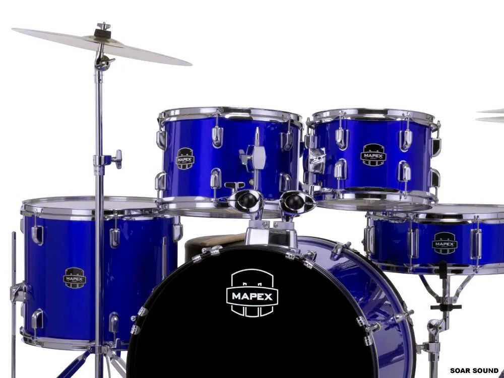 シブい！MAPEXドラムセット Mapex MAPEX ドラムセット インディゴブルー メイペックス COMET DRUM