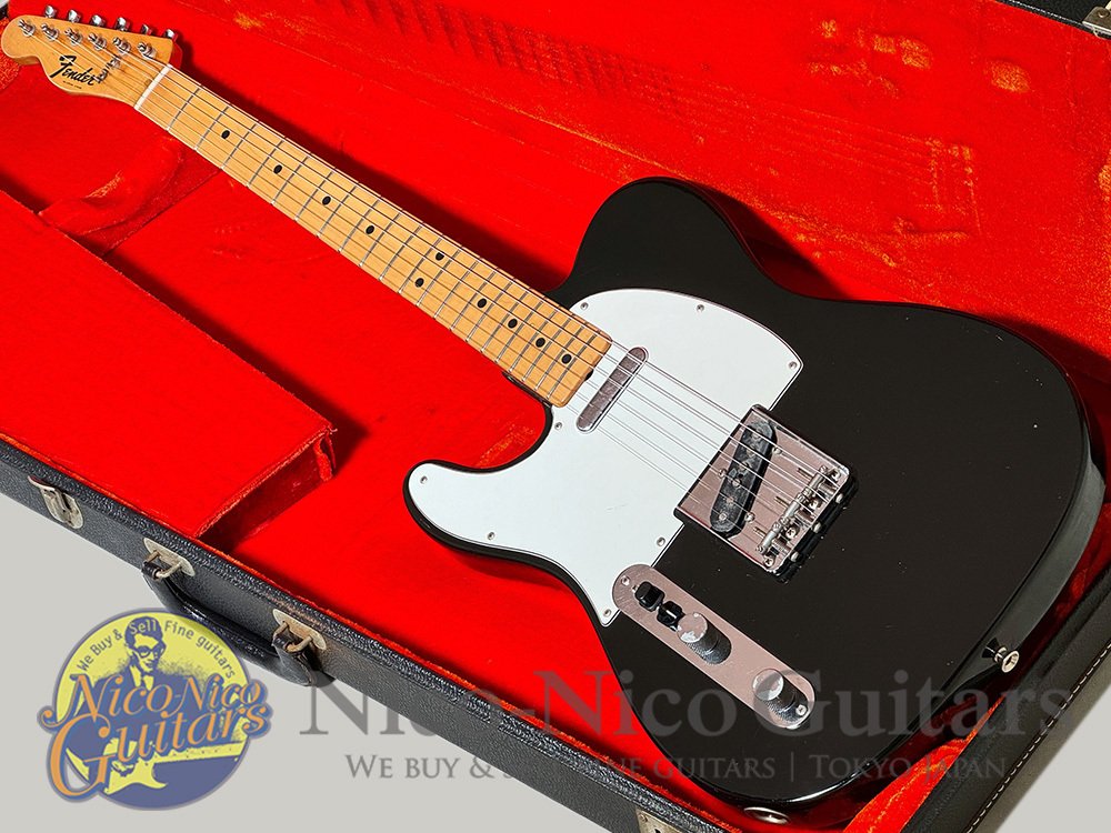 Fender 1976 Telecaster Left Hand (Black/M)（ビンテージ）【楽器検索 