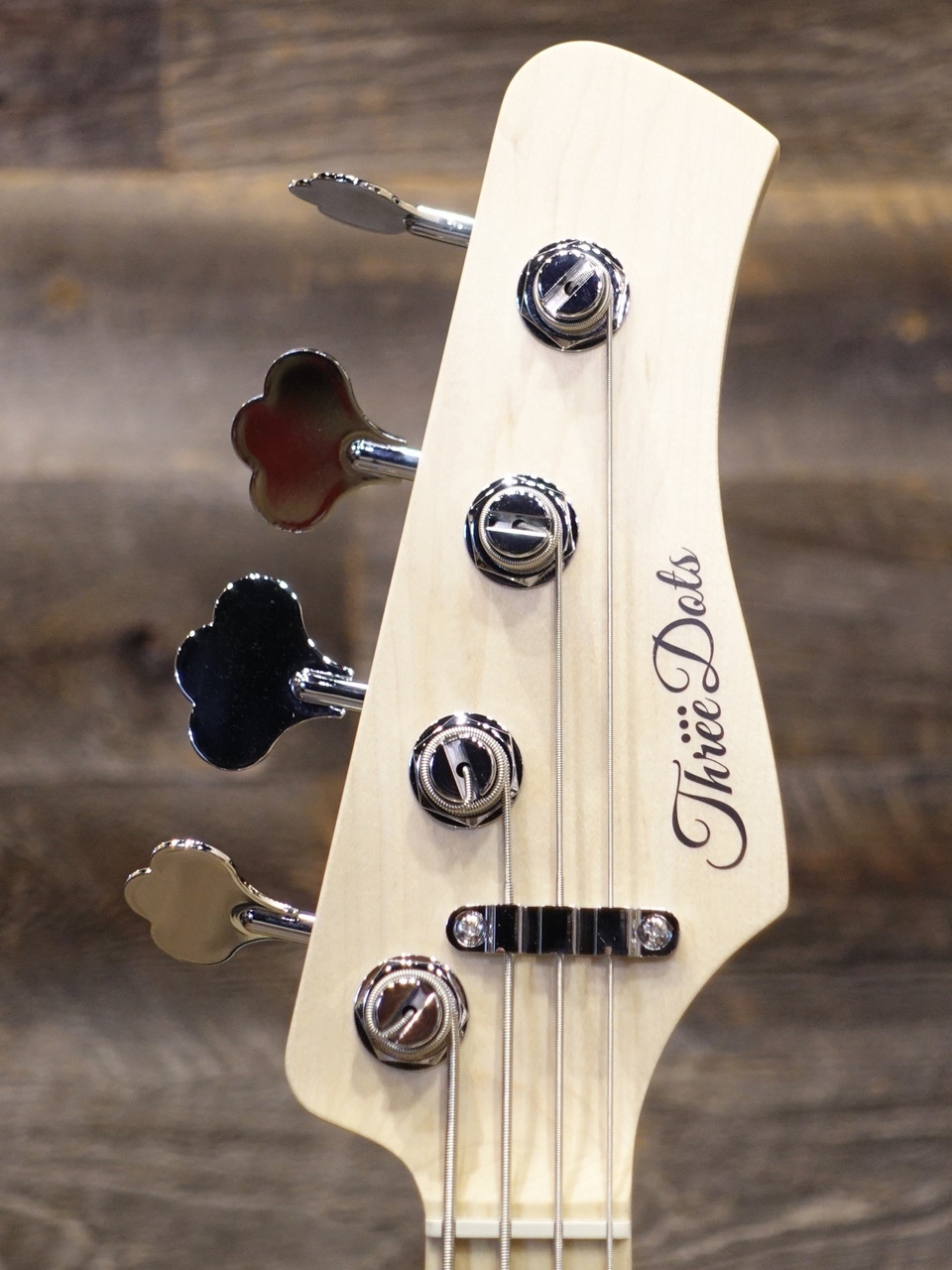 Three Dots Guitars JB Model -Vintage Natural- Ash / Maple（新品