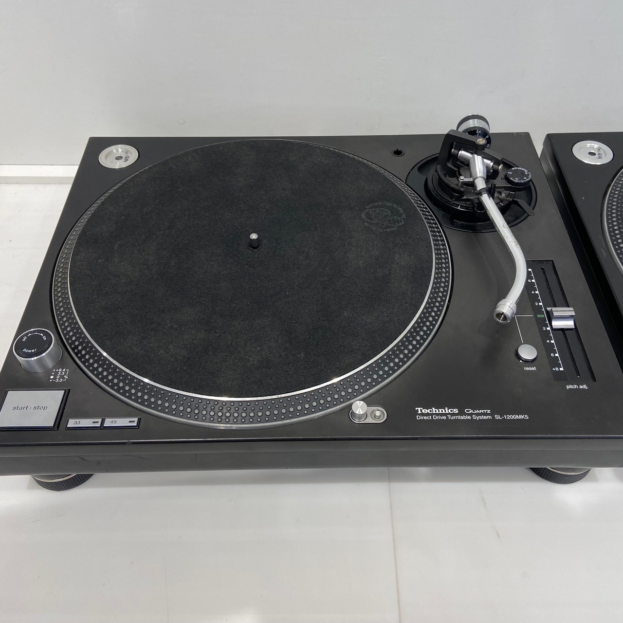 Technics SL-1200 MK5 2台セット ダストカバー付属（中古/送料無料