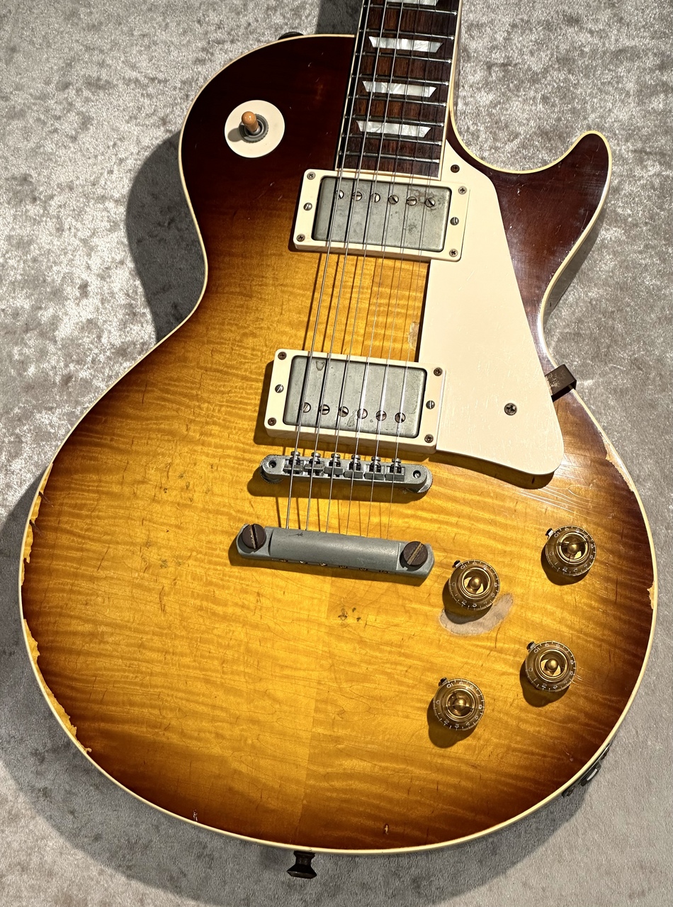 fernandes コンポーネント ストラト ギブソンPU搭載 ジョーペリー Gibson Custom Shop Inspired By Joe Perry 1959 Les Paul