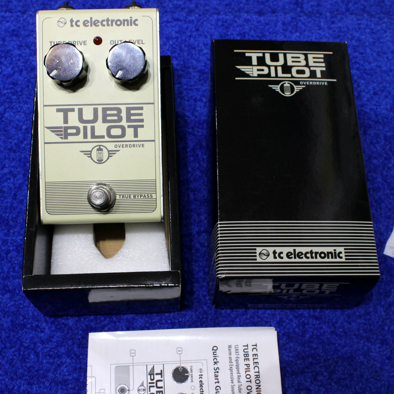 tc electronic TUBE PILOT OVERDRIVE 真空管 12A×7搭載 オーバードライブ エフェクター  です（中古）【楽器検索デジマート】