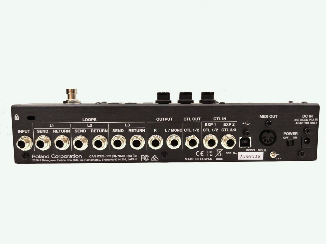 BOSS MS-3 マルチエフェクトスイッチャー 中古 BOSS MS-3 Multi Effects Switcher(ボス マルチエフェクター