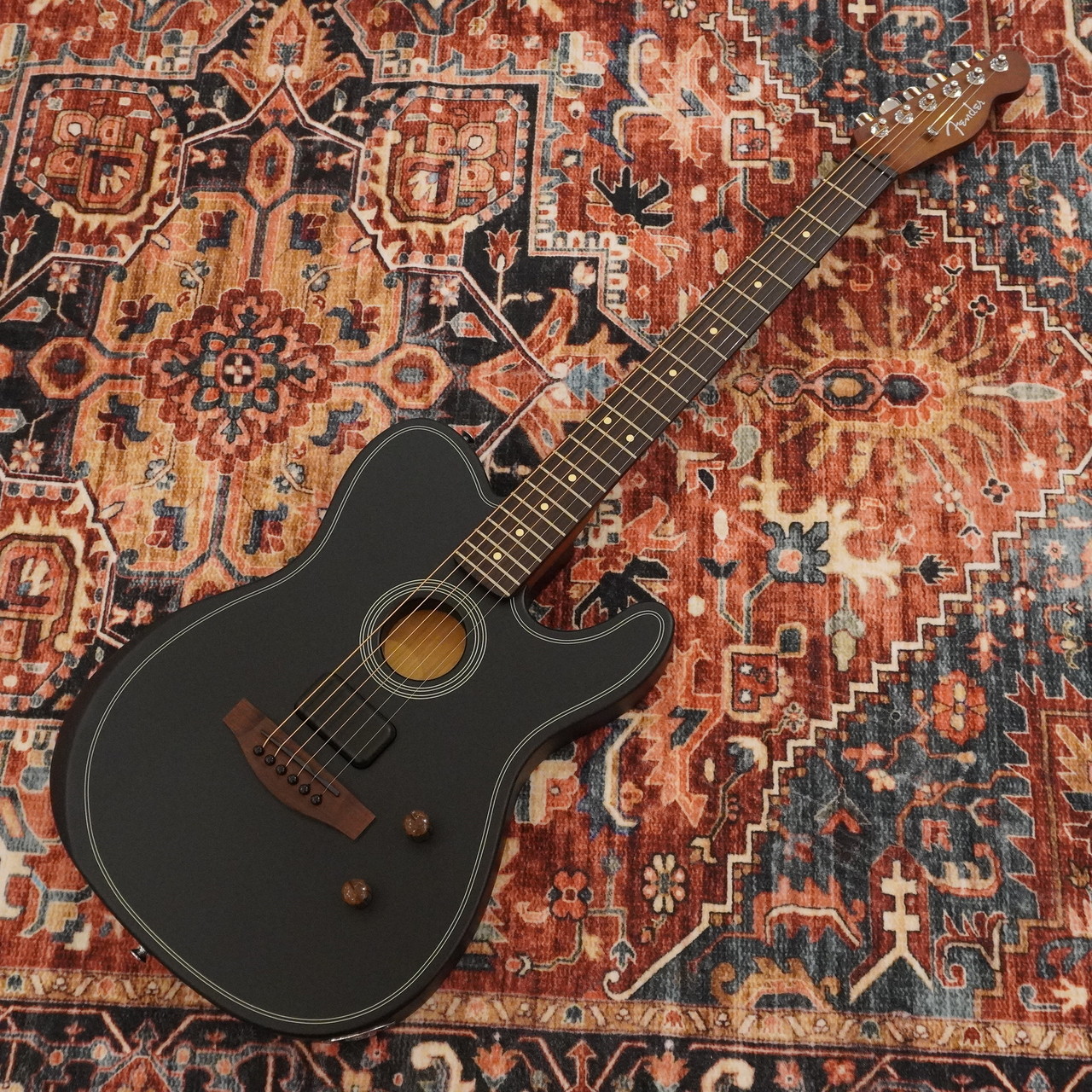 Fender Acoustasonic Standard Telecaster Black【旧価格!】【2025年製
