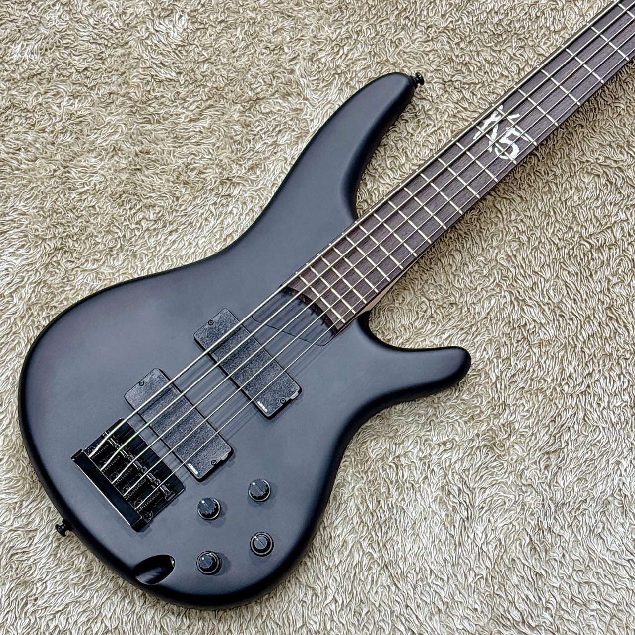 Ibanez K5 Fieldy KORN Signature / BKF (Black Flat)【5弦