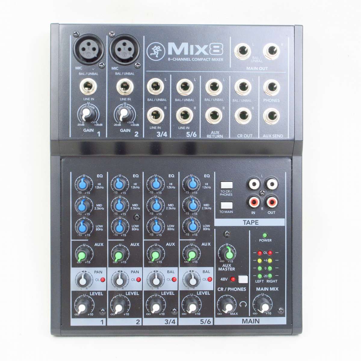 Mackie Mix8 8チャンネル コンパクト ミキサー 【横浜店】（中古