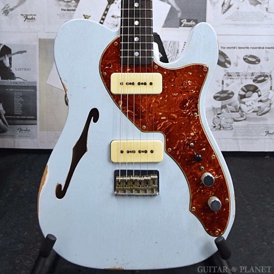 Fender Custom Shop MBS Double P90 Telecaster Thinline Relic -Sonic