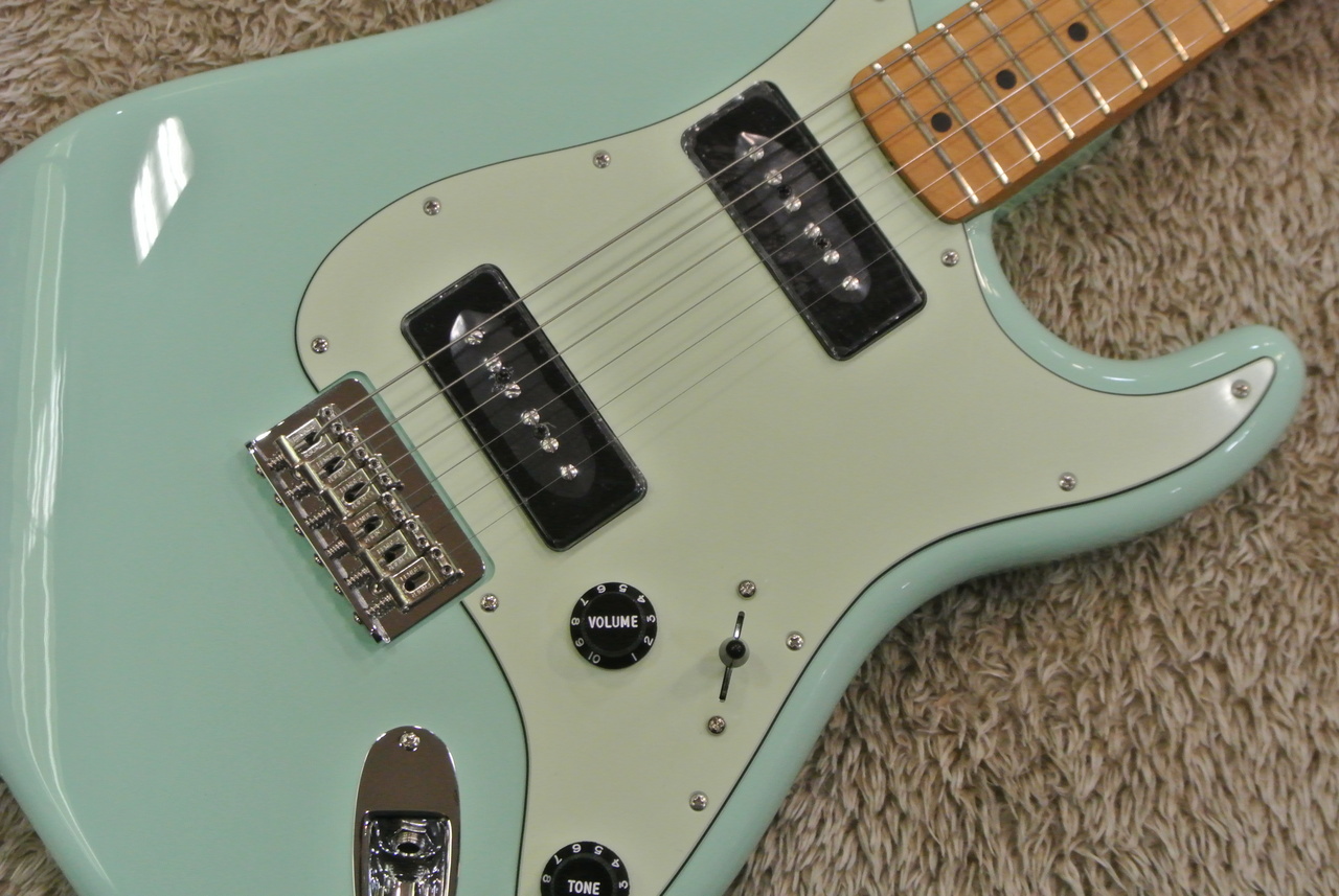 Fender Noventa Stratocaster Surf Green / Maple【限定特価】（新品