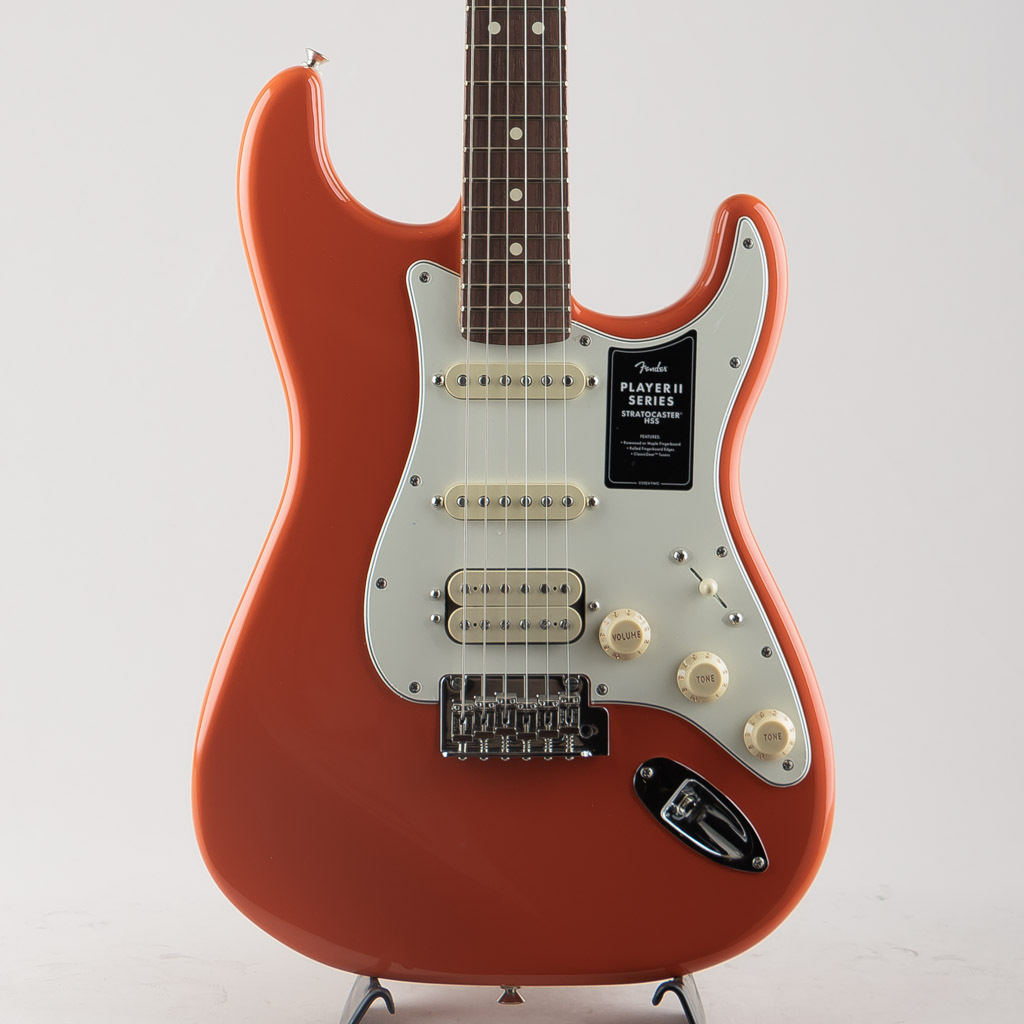 Fender Player II Stratocaster HSS, Rosewood Fingerboard, Rallye