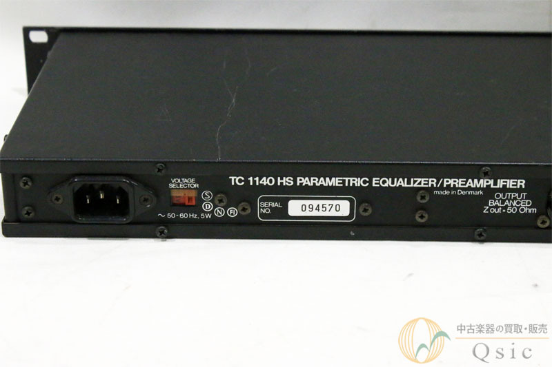 tc electronic TC1140 HS PARAMETRIC EQUALIZER/PREAMP  [VK105]（中古/送料無料）【楽器検索デジマート】