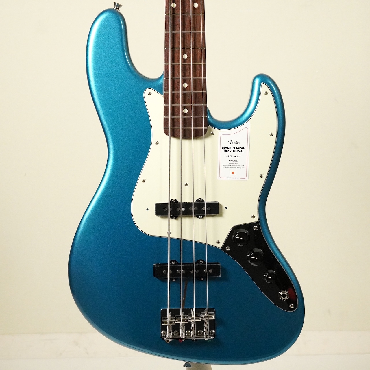 Fender Made in Japan Traditional 60s Jazz Bass -Lake Placid Blue